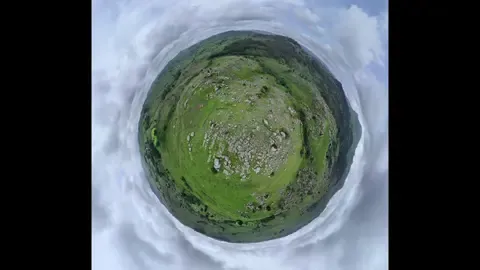 Tried this out! #camerountiktok🇨🇲 #beauty #visitcameroon #droneshot #drone #tourism #vacations #nkambe #bamenda #theview #panorama 