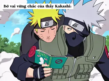 Bờ vai đỡ từ đời cha tới đời con nhà nả #kakashi #naruto #narutoshippuden #boruto #borutonarutonextgenerations #xh #xuhuong #anime 