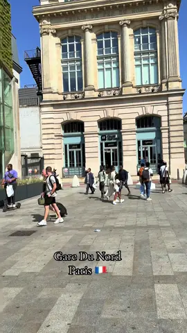 Gare du Nord Paris 🇫🇷🥀#paris #france #eiffeltower #merci #hallo #voyage #amor #tendance #comme #france🇫🇷 #100k #1m #travel #1millionaudition #parisamour #toureiffel #garedunord #paris 
