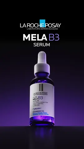 Serum Mela B3 với sự kết hợp của Melasyl và 10% Niacinamide giúp da sáng khoẻ chỉ sau 1 tuần. #larocheposay #larocheposayvn #melab3