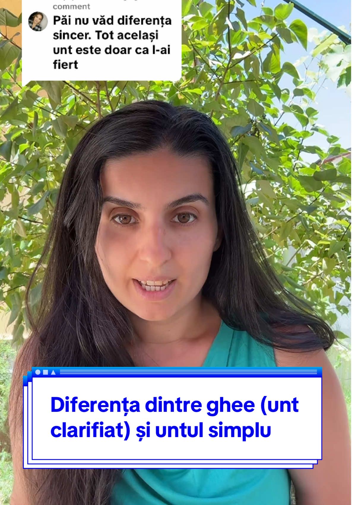 Replying to @Andreeagrig67  Diferența dintre ghee (unt  clarifiat) și untul simplu #ghee #untclarifiat #ayurveda