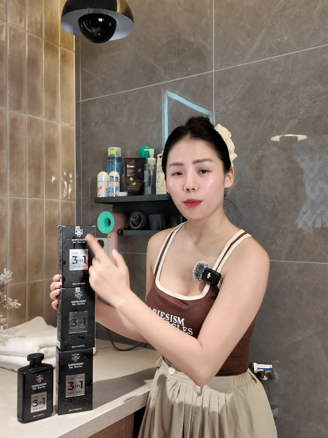 Mua 2 tặng 1 combo quốc dân sữa tắm gội mặt 3in1, không sắm là tiếc lắm nha #huongly #review #tiktokshop #suatamgoi #suatam3in1 #tamgoi3in1 #Kingsman