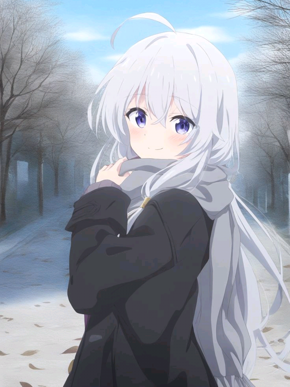 คุณแม่มดน่ารักจัง😻#elaina#majonotabitabi#anime#edit#fyp