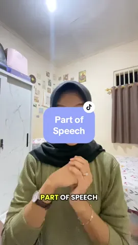 Part of Speech itu apa sih? dan gimana cara mudah hafalinnya? Sini sinii kita belajar barengg 🌸