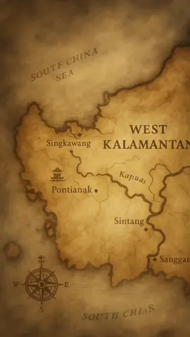 “Republik Tionghoa pertama ternyata BUKAN di China... tapi di Kalimantan?! 😳🇮🇩 #sejarahunik #faktasejarah #kalimantan #republiklanfang #belajarhistori 