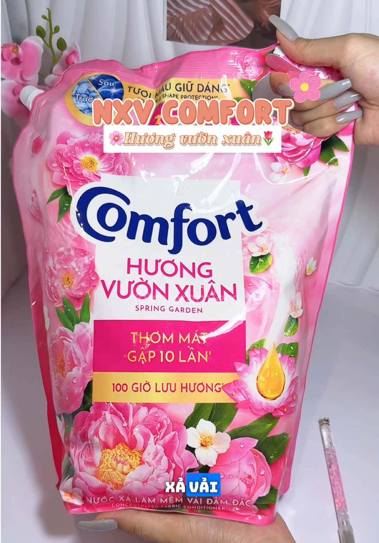 Nước xả vai top1 lòng tui #mlemmlemsp #nuocxavaicomfort #confort #nuocxavailuuhuong #nuocxavailuuhuonglau #nuocxavailuuhuongthom #xuhuong 
