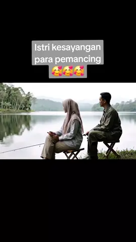 Istri yang selalu mendukung suaminya mancing.  #ratucandumancing #mancingikan #mancing #fishing 