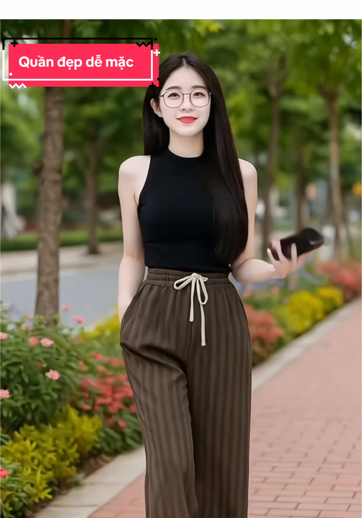 Quần suông đẹp mặc quanh năm #hangshoping #xh #quanao #yfp 