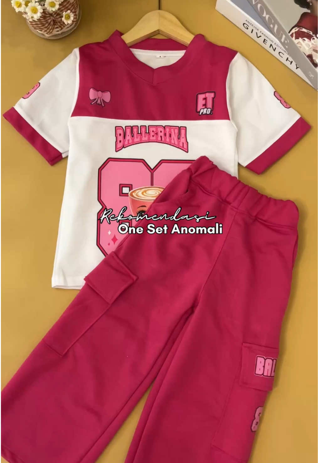 One set Anomali😍🤏🏻 #rekomendasi #bajuanak #setelananak #setelananakperempuan #outfitanak #balerina #balerinakapuchino #fyp 