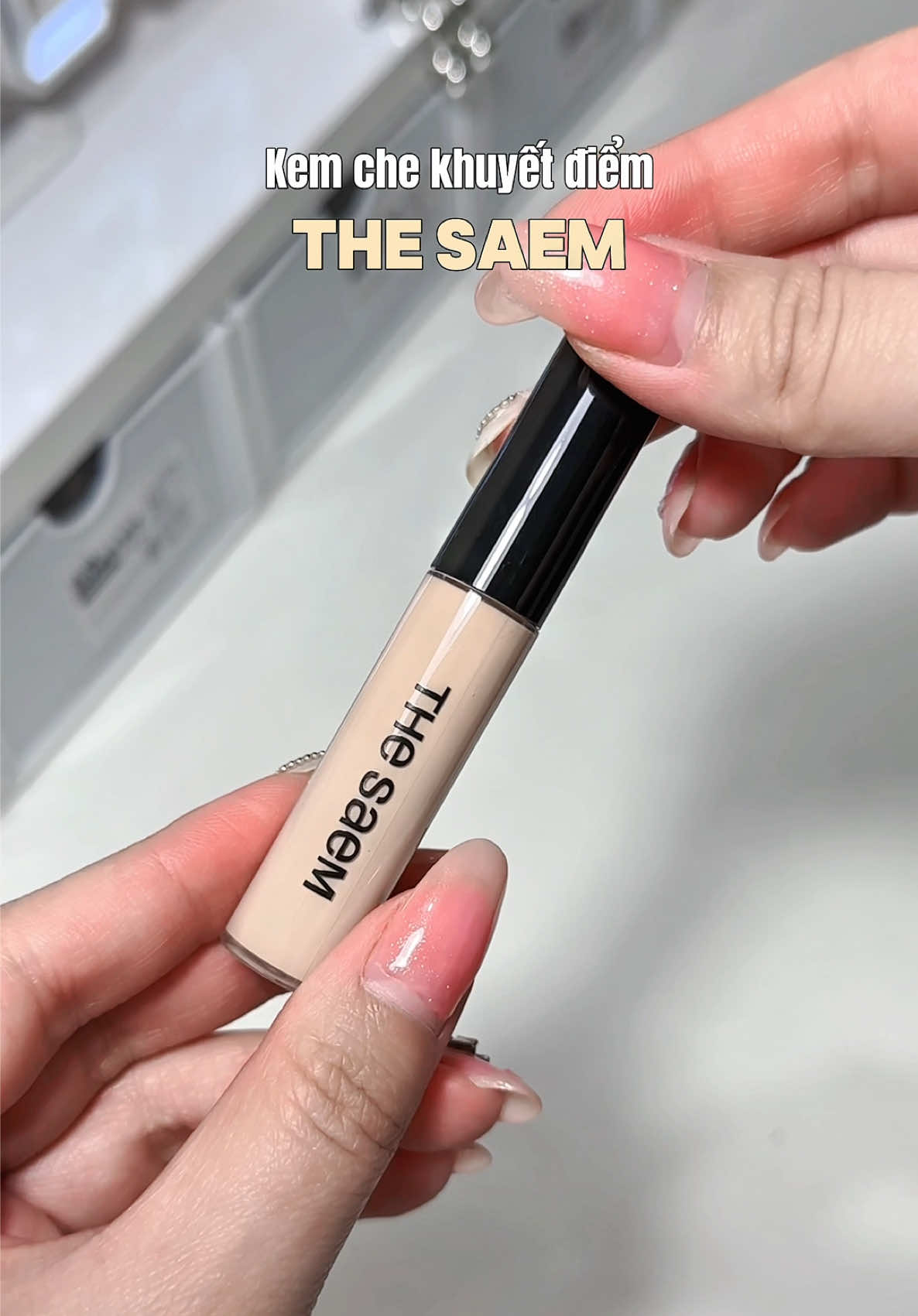 Em này che khuyết điểm đỉnh mà giá hạt dẻ lắm nha 🫶🏻 #kemchekhuyetdiem #thesaem #xuhuong #review #unboxing #viral #fyp #foryou #trending 