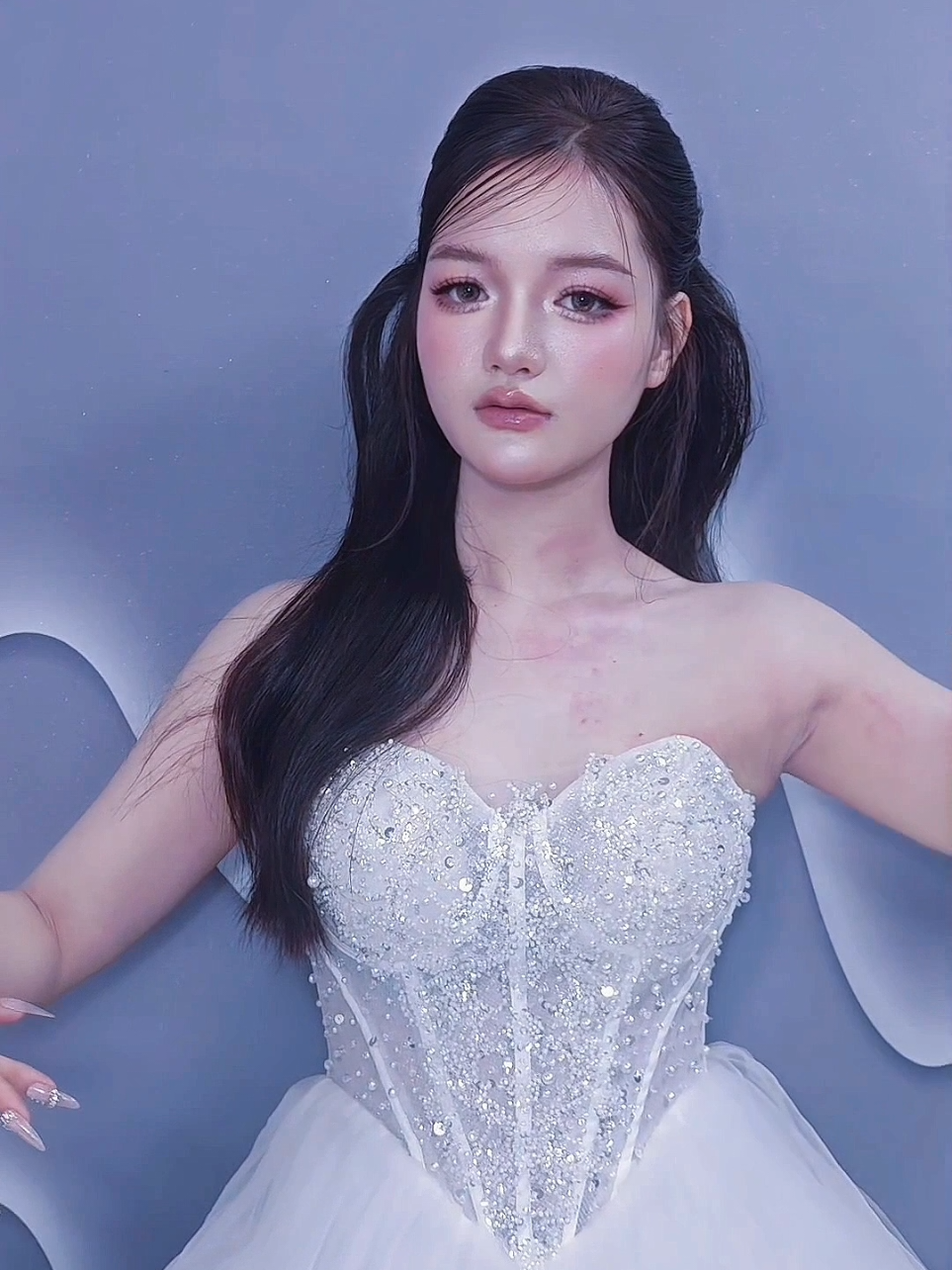 đu trend muộn  makeup Hair by Anh Đào  #xuhuongmakeup #MakeupHaNoi #CapCut #xuhuong 