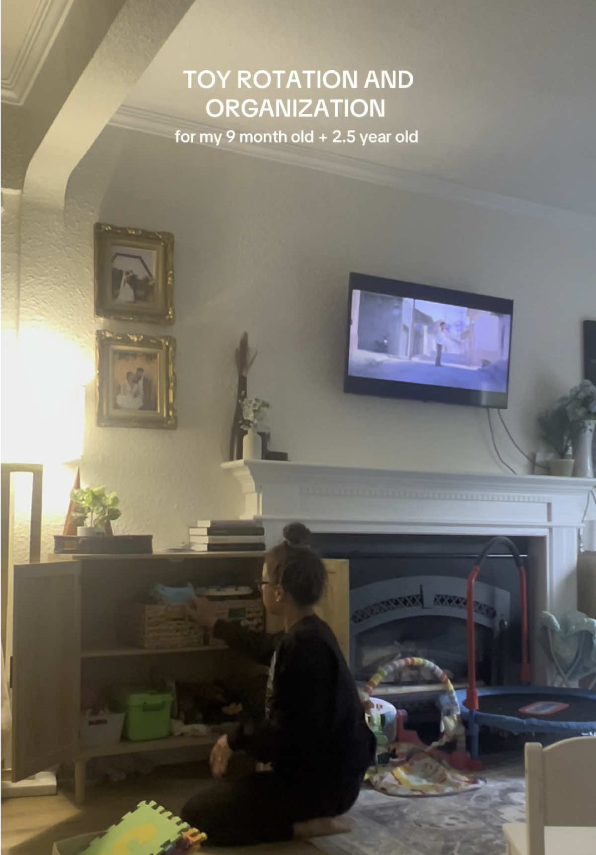 Now that my son is waaaay more into fun toys/stuff sissy also likes, we decided to do left cabinet for Ro (9 months) and right cabinet for clover (2.5)!! We switched out magnetiles, ABC/123 and fisher price playmat, bowling, little people houses, robot magnets and bluey… switched it for toy food, ice cream shop, flower building toy, blocks, piano, radio and xylophones 🎤🎳🧲🧸 -> 🛒🍓🌮🌼🎹🫟 What are your fav toys for your baby and toddler? Our favs @Melissa & Doug @Fisher-Price @Learning Resources Inc.  @Play-Doh #toyrotation #toddlertoys #babytoys #toysforkids #rotation #tidyup #tidytok #CleanTok #cleaningtiktok #tidyingup #momlife #motherhoodunfiltered #motherhoodlife #motherhood #cleanuptime #MomsofTikTok #momsoftiktokclub   