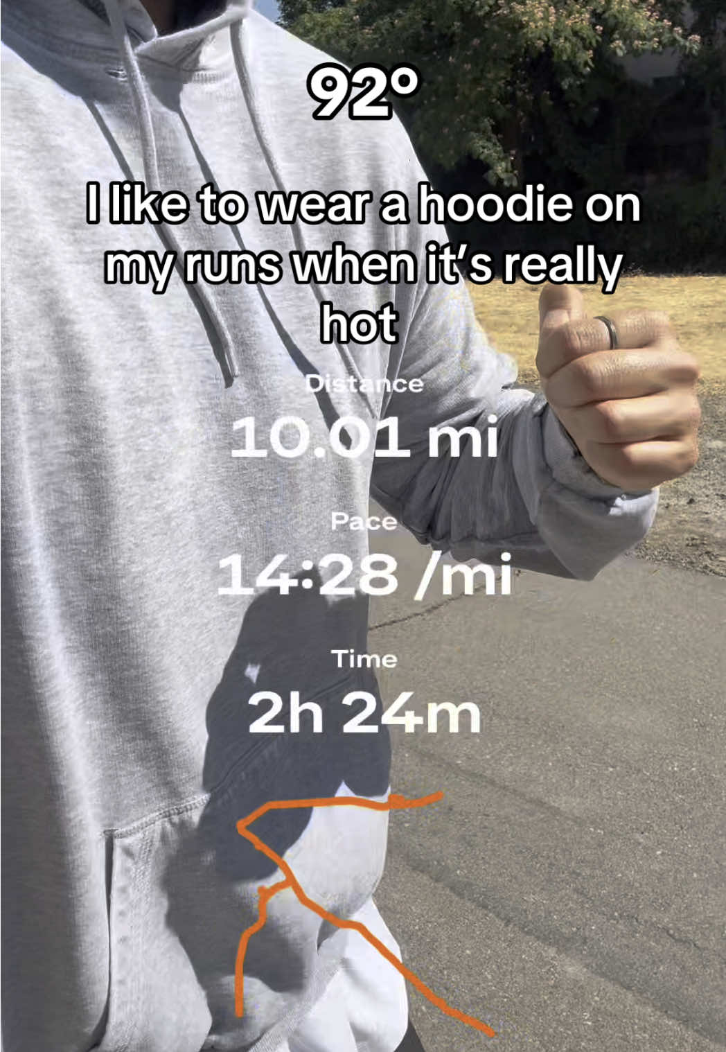 Do you have any weird running habits or is it just me? 😂  #hot #Summer #run #strava #runtok #weird #Running #marathon #halfmarathon #training #Fitness #cardio #workout #crazy #runningcommunity #nikerunning @Nike 