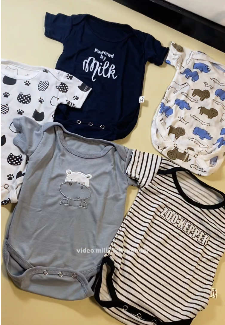 sekali lagii,5 pcs jumpsuit bayii cuma 70ribuan😭🫰🏻 #jumpsuitbayi #jumper #bajubayi #perlengkapanbayi #bayi #baby #newborn 