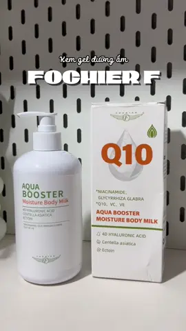 Dùng thích mê lun #kemduongam #fochierf #gelduongda #kemduongthe #mypham #chamsocda #kembody #review #viral #xhuong 