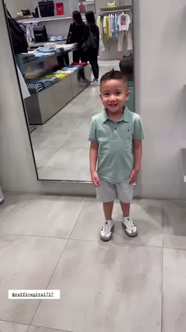 Ganteng banget rambut barunya 😍👍 #MasyaAllah #rayyanzamalikahmad #rayyanza #tercipungcipung #cipung 