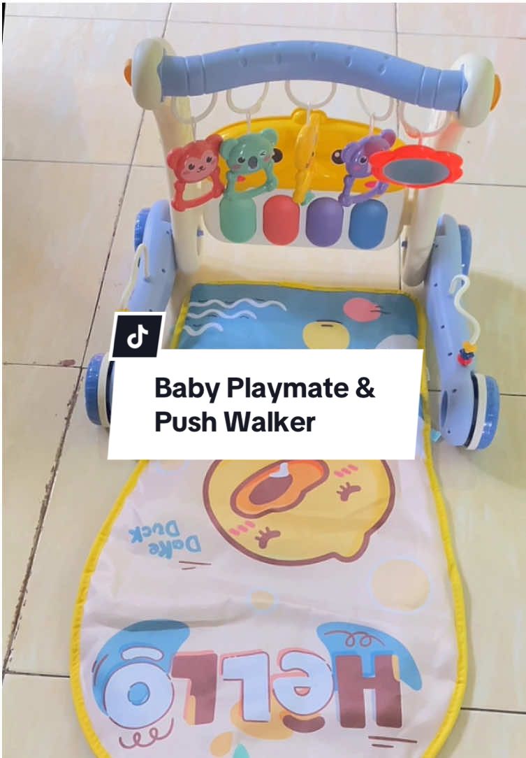 #babyplaymat #sugarbaby #playmatebaby #spacebaby #pushwalker #stimulasianak #stimulasibayi #tummytime #babyplaymategympiano #babygym #mainananak #mainanbayi #fyp #foryoupage 