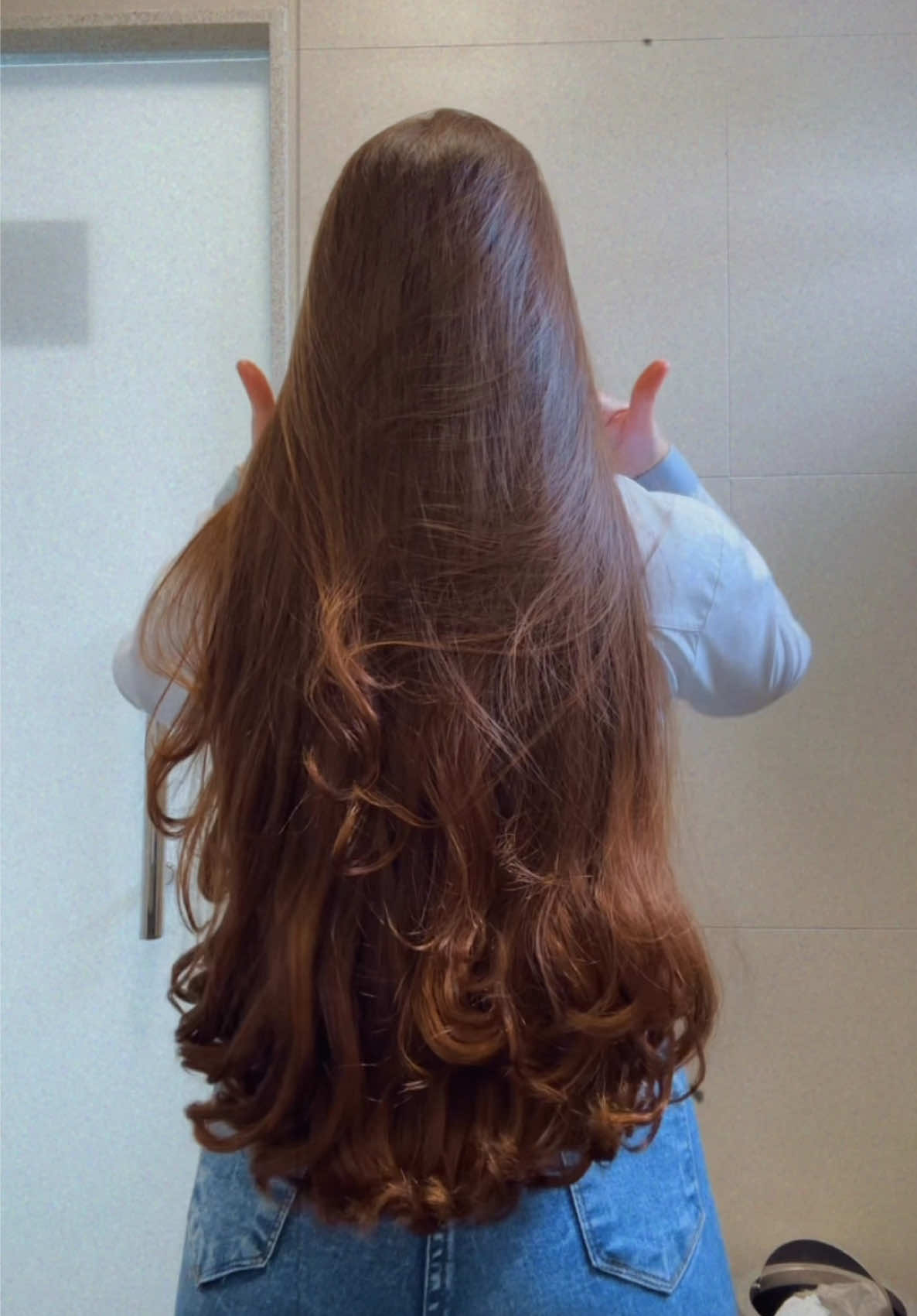 tá lindo 🥹 #cabelo #fy #cuidadoscomcabelo 