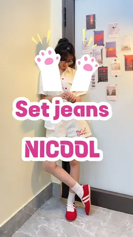 mê set này nhà @nicool shop quá đi thuiii #nicool #jeans #setquanao #outfitstyle #oufitideas 