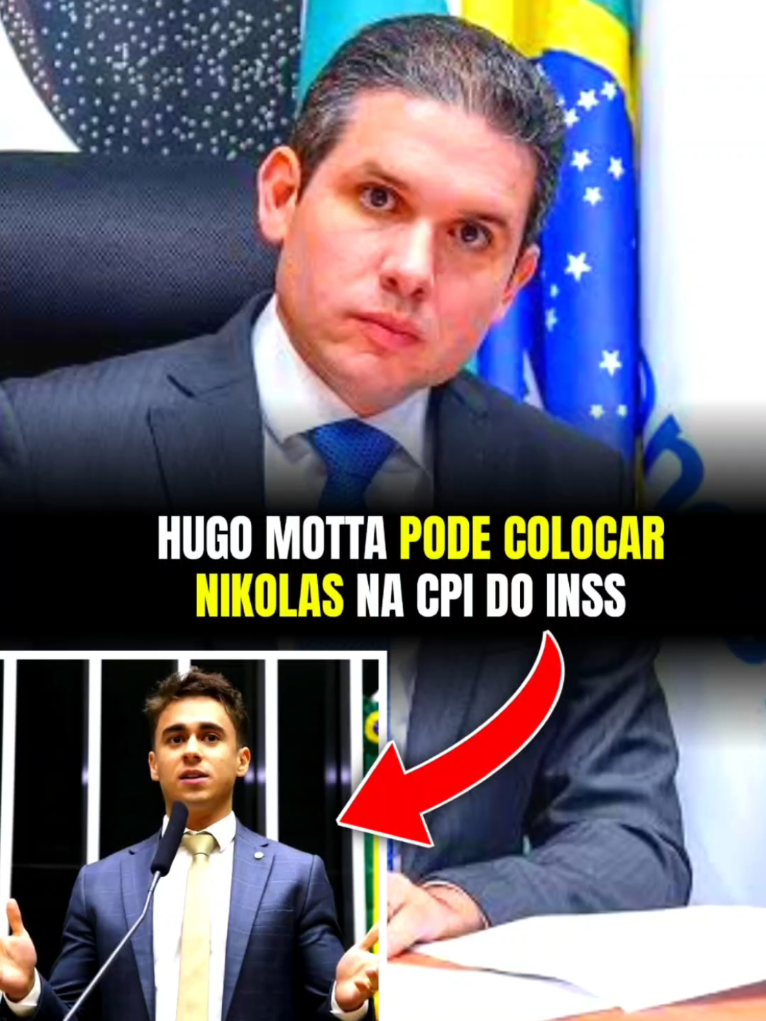 Presidente da Câmara Hugo Motta tem dados sinais que na CPI do INSS, Nikolas Ferreira relator é uma opção cogitada pelo presidente. Embora muitos achem inviável, existe a possibilidade. Hugo Motta tem se mostrado imparcial e depois da derrubada do aumento do IOF pela Câmara e Senado tem evidenciado isso. #direita #noticias #nikolasferreira  #hugomotta #politica #esquerda #lula 