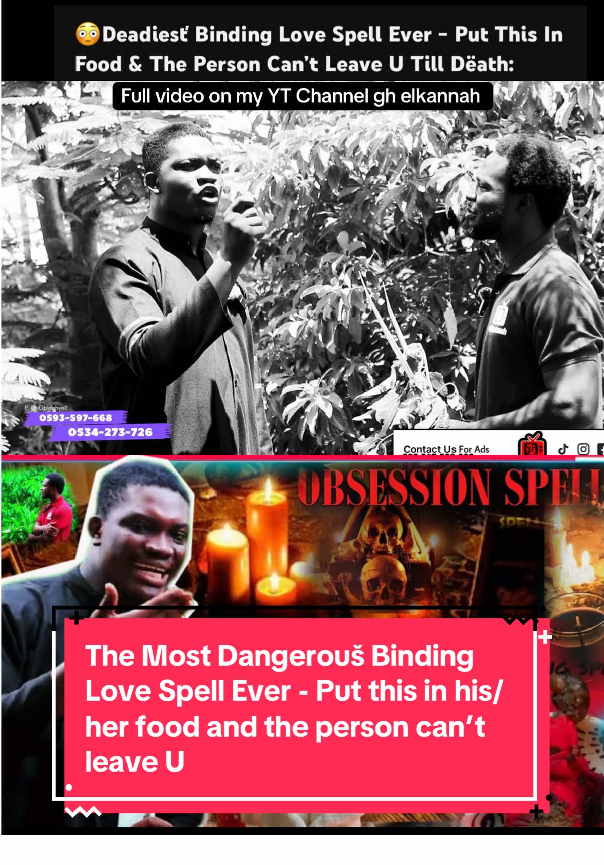 Binding love spell #foryoupage❤️❤️ @OBIDEHYE3 TV #lovespell #castinglovespell #bindingspell #foryoupage❤️ #fyppppppppppppppppppppppp #fypシ゚ #cleansing #viral #soherbal #maadea #ajaguraja @Mystic Twins Gh #mystictwins @Bishopkwabena Boakye Asiamah #1millionaudition #bindinglovespells 
