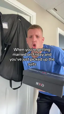 Nerves or excitement for Friday? I think more excitement but picking up the suits this morning was definitely a reminder that things are starting to get REAL! And they’re getting real pretty fast right now! #wedding #weddingtok #weddingvibes #weddingplanning #teacher #teachersoftiktoktok #teacherlife #teachtok #teachersontiktok #primaryschoolteacher #teacherhumor 