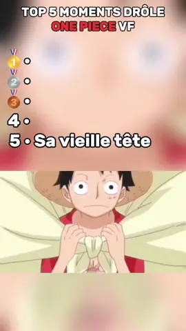 Top 5 moments drôle One Piece VF #onepiece #drole #top #funnytiktok 