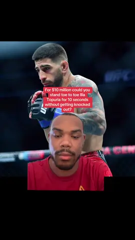 Keep in mind if Ilia Topuria does not KO you he also faces the same punishment as you. #UFC #mma #iliatopuria 