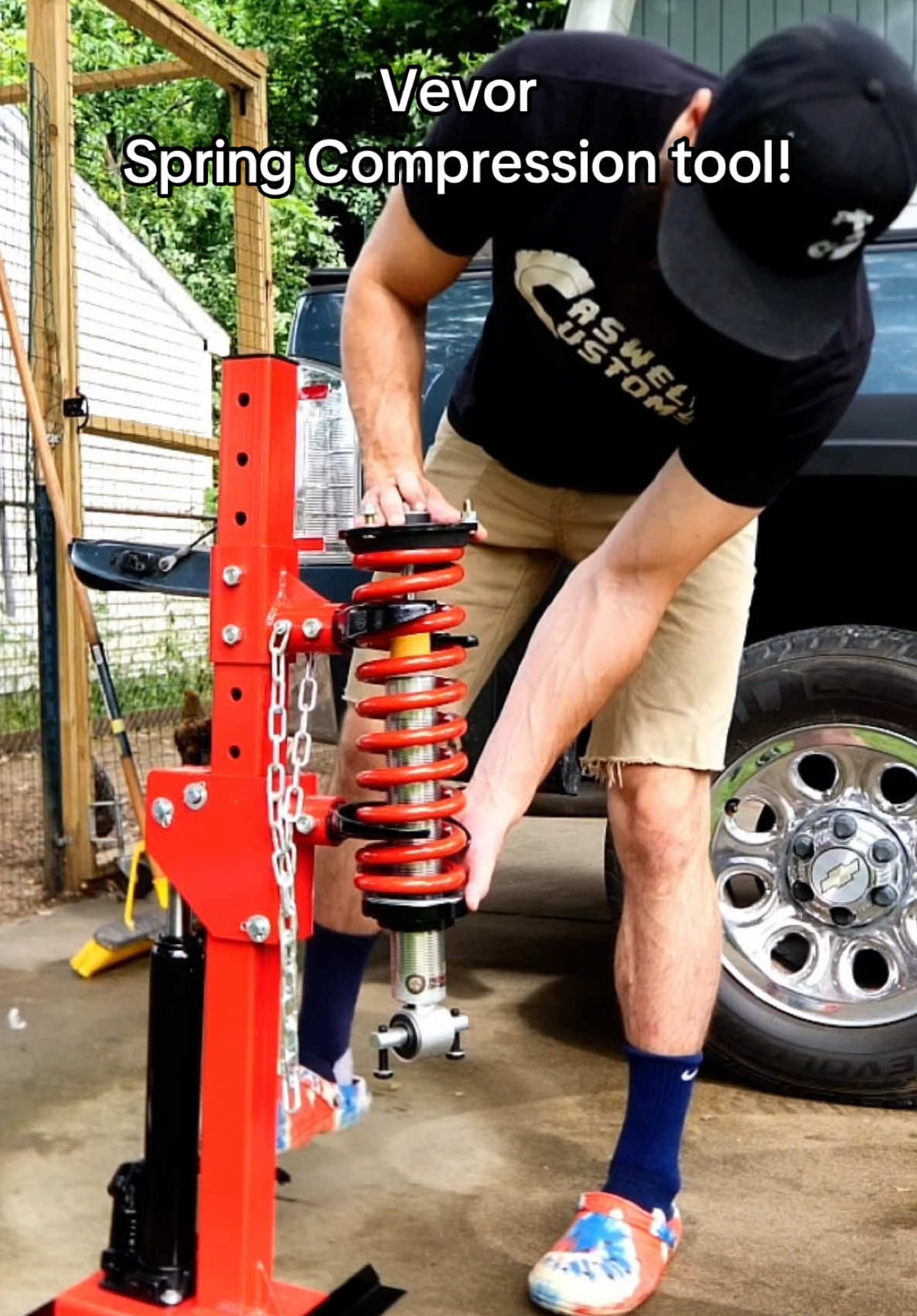 Vevor Strut or coilover Spring Compressor tool! #Vevor #Vevortools 