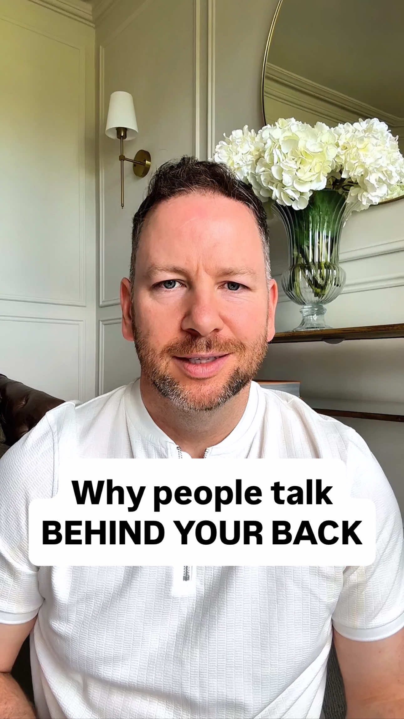 Why do people talk bad behind your back, but are nice to your face? The reason is they are trying to control how other people see you. They are trying to 