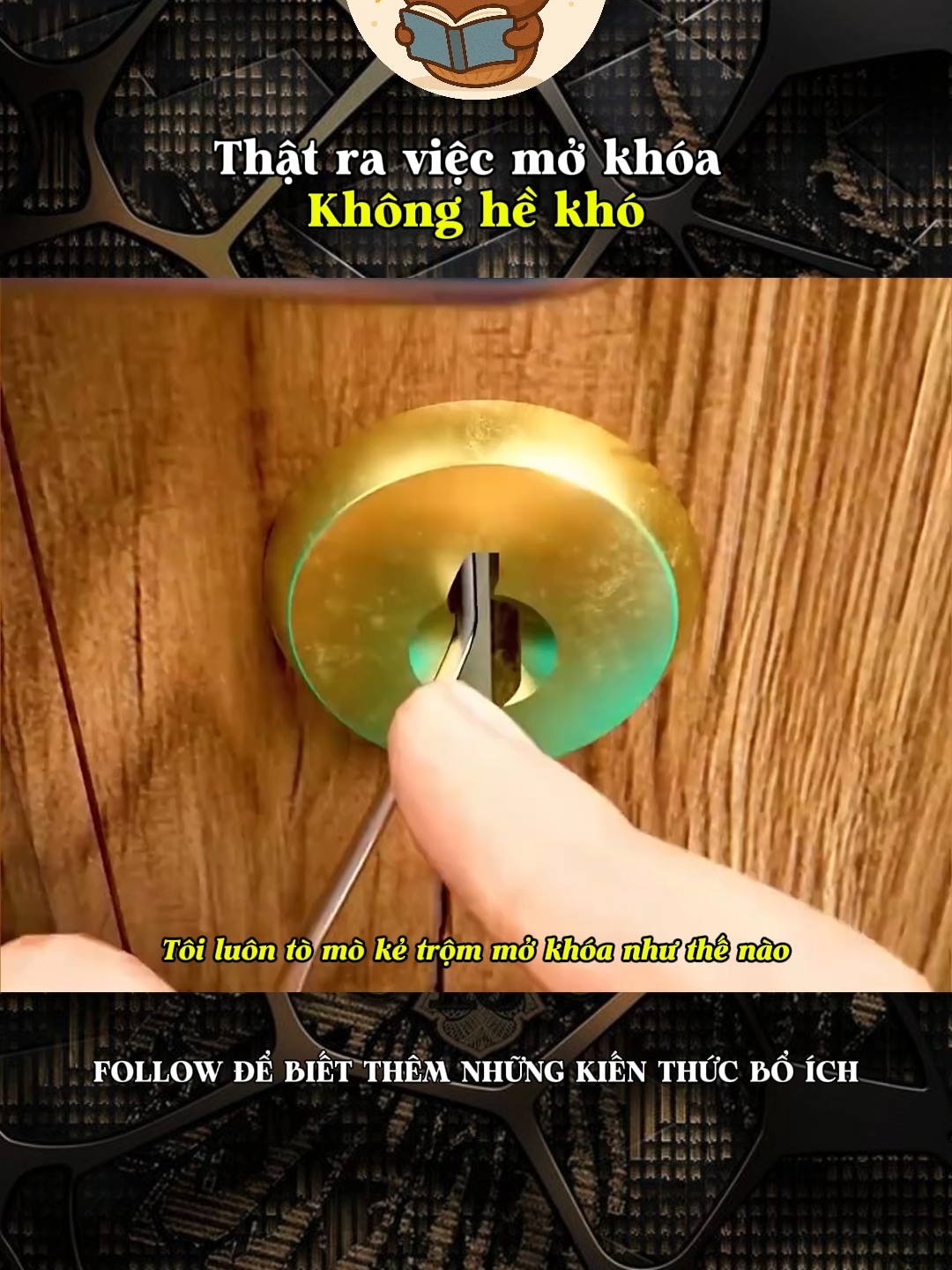 Thật ra việc mở khóa không hề khó#kienthucthuvi #khoahoc #khampha #LearnOnTikTok #kienthuc #xh