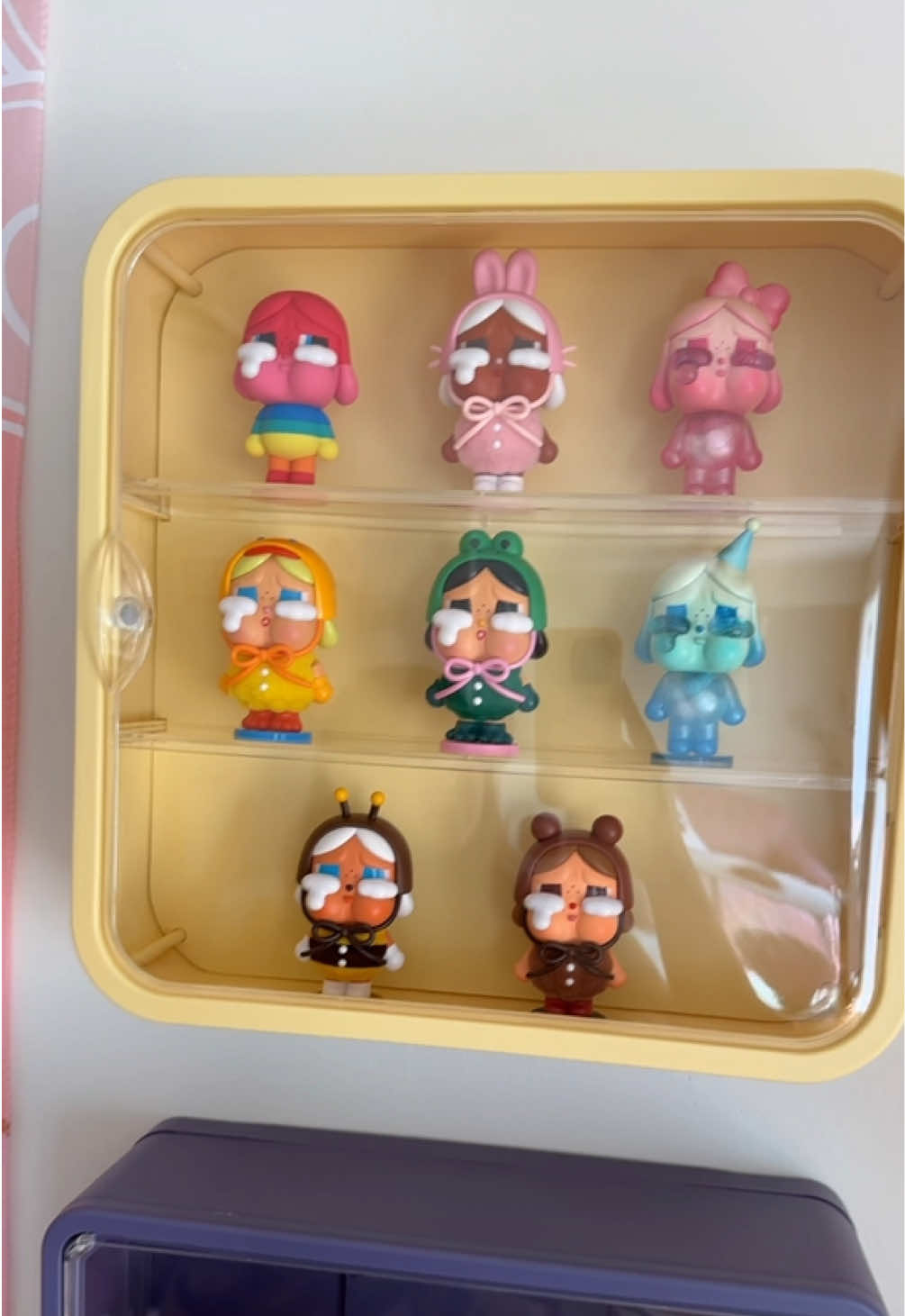 Replying to @sophielikesfrogs 🤍#figuredisplaycase #nodrillshelf #actionfigurecase #displaycase #blindboxdisplay #blindbox #mysterybag #dealsforyoudays 
