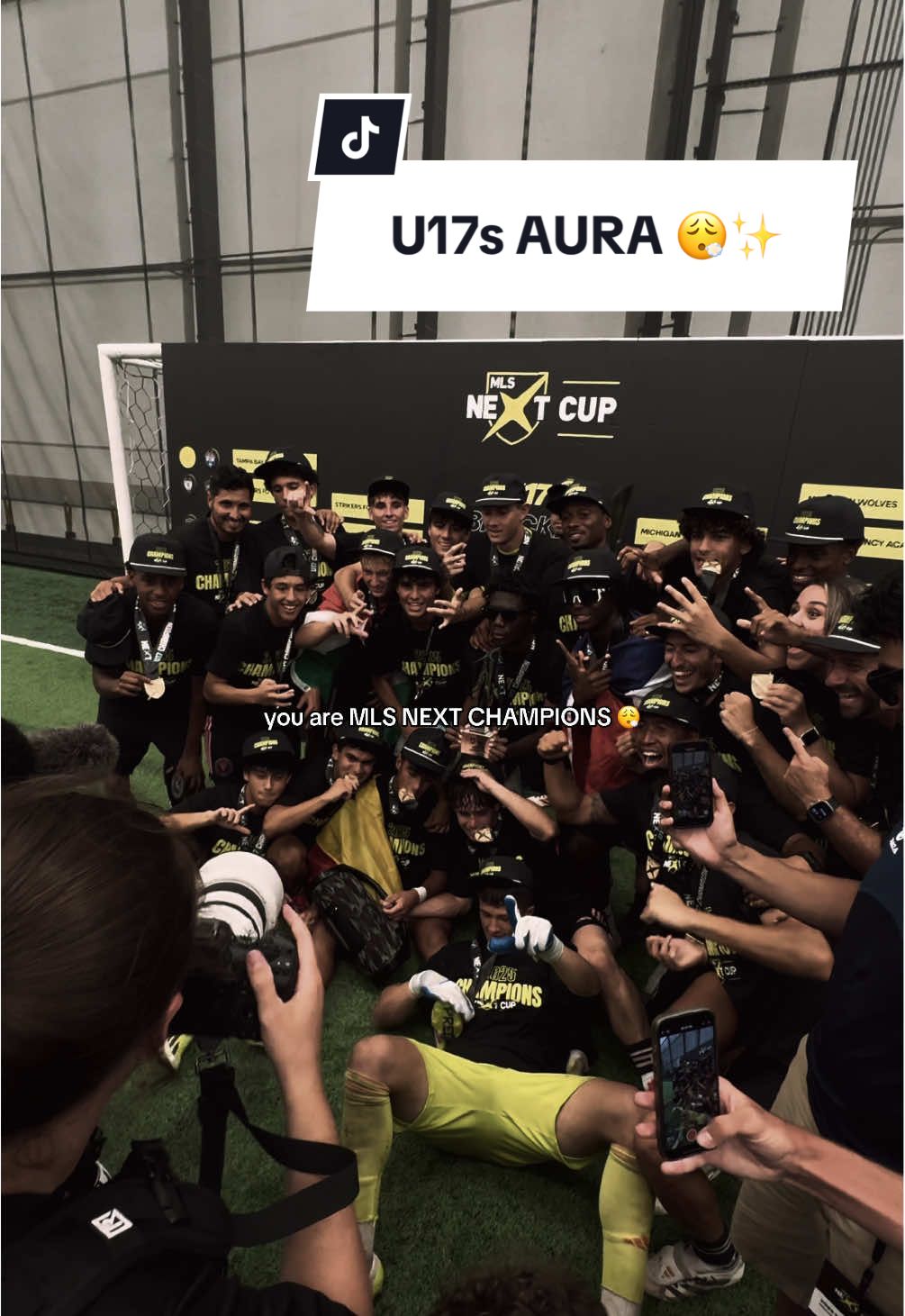 Our U17s AURA = 10000% 😮‍💨✨ #InterMiamiCF #IMCF #InterMiami #Miami #SportsTok #MLSNEXT 