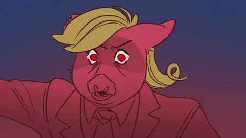 Picked The Right Time But The Wrong GUY | clips from the wonderful @davi! #4thofjuly #animation #america #theworldturnedupsidedown #digitalart #art #happyearly4thofjuly #animalfarm 