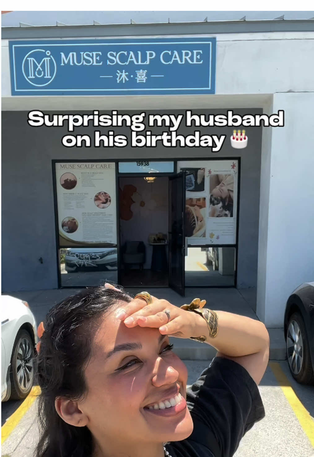 Suprising hubby on his birthday with a scalp cleanse from @muse_scalp_care  By the way! You can get 30% off all of their services for 4th of July!!!  #scalptreatment #scalpcleanse #birthday