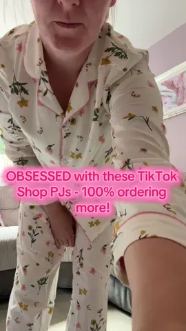 Omg, new fav jammies!!! How adorable and perfect for summer. You’ll definitely be seeing these in my TikTok videos 😂 took about a week to arrive! #newpjs #tiktokshoppjs #mummyof4 #tiktokshop 