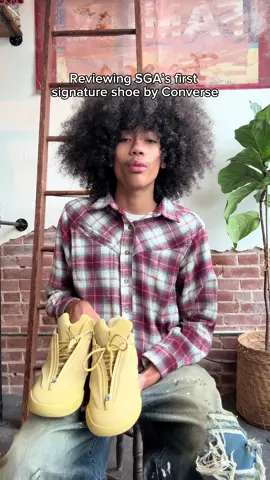 my official SGA’s SHAI 001: “Butter” sneaker review 💫 #shaigilgeousalexander #converse #basketball #hoopshoe #shoes #sneakerreview #fashion #style #shoestyle #explore #fyp #explorepage 