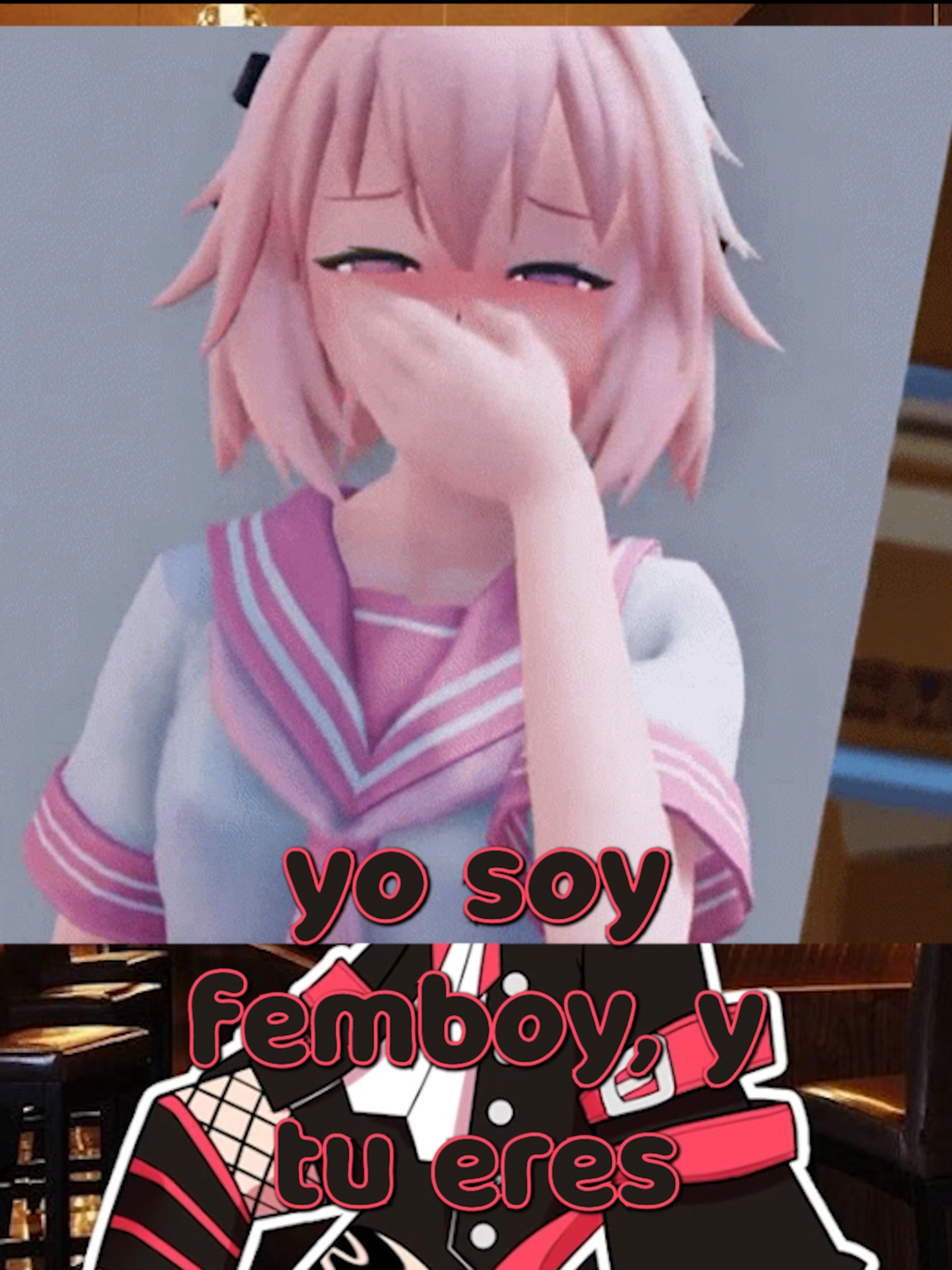 Te dare 5 motivos, para que nos besemos! #vtuber #femboy #fyp #humor #shizavt
