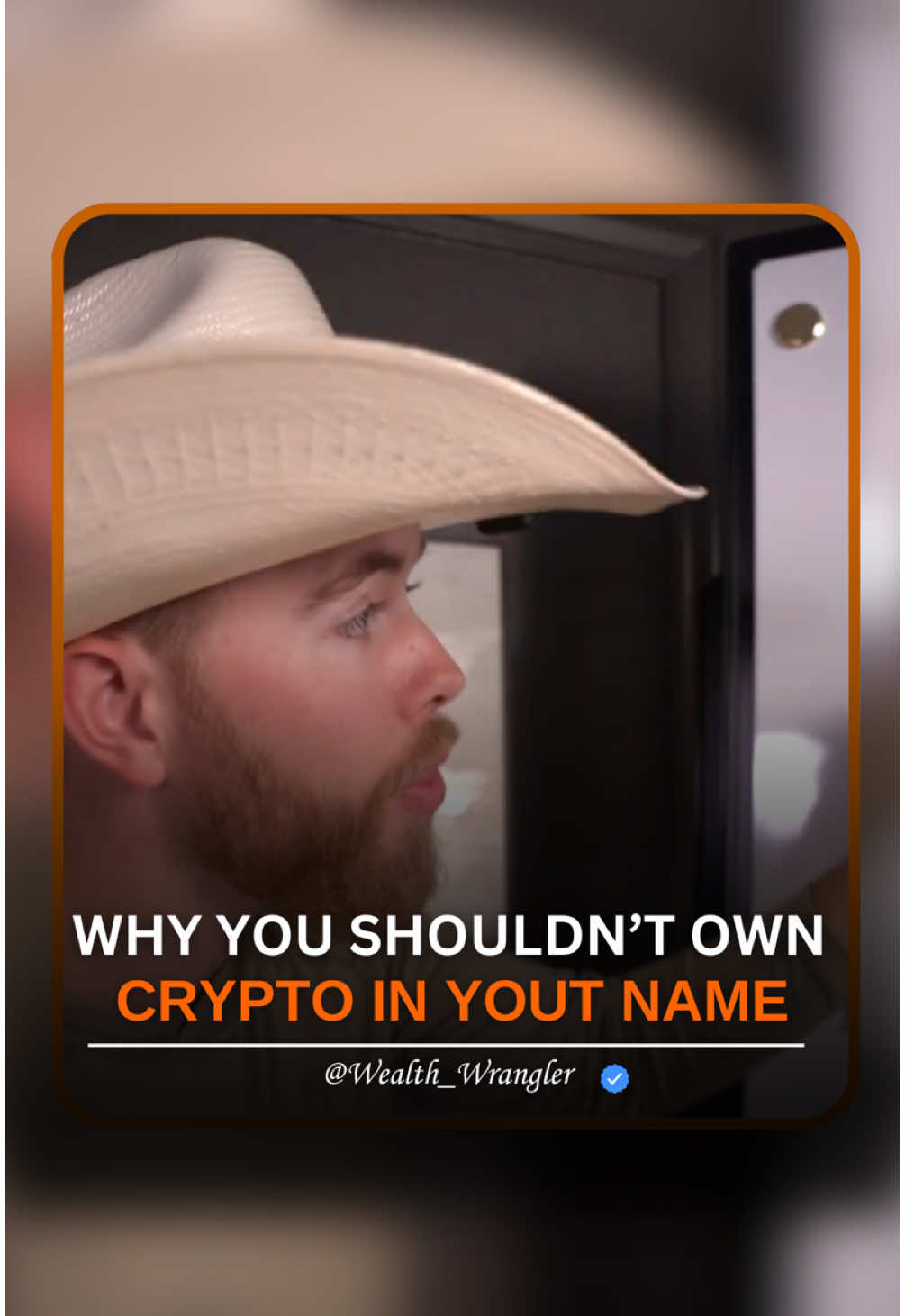 Do you own your Crypto in your own name? #crypto #assetprotection 