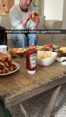 Tag someone who'd do this #heinz #lketchup #Love