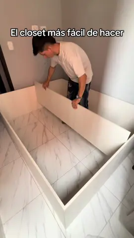 Instalación de closet🛠️  . . . . . #asmr #DIY #homedecor #roomdecor #closet #closettour 