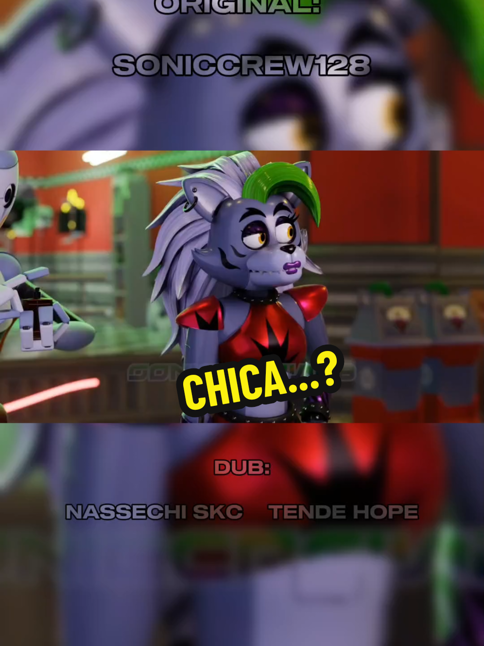 • Animación: @Soniccrew128  ‼️No sé olviden de apoyar siempre el contenido original‼️ • Roxanne: @Nassechi SKC ✨ • G. Chica: @Tendelehop   🫰°Muchas gracias por su apoyo°🫰 – Ya tenía rato que quería hacerle dub a esta animación 🙏  – Directo de una de las tantas escenas que tiene la serie de los Looney Tunes ✨ xd además de que los personajes quedan como anillo al dedo. En esta ocasión no escucharán mi voz 🙏 pues fuí más editor. Espero les haya gustado 🫰  . . . #fyp #foryoupage #viral #humor #meme #looneytunes #animation #animacion #artwork #voice #voiceover #voiceacting #fandub #doblaje #fnaf #fnafsecuritybreach #fnafsb #securitybreach #glamrockchica #roxanne #roxannewolf 