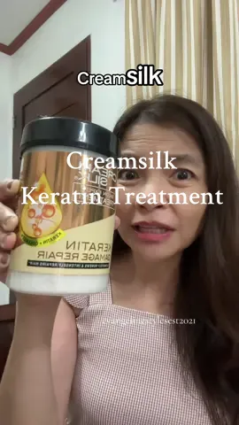 Say hello to salon-smooth hair at home! ✨ Tried the Creamsilk Keratin Treatment and my hair feels so soft and shiny!  No more frizz, just sleek and healthy strands. #CreamSilk #KeratinTreatment #HairCareRoutine #HairTransformation #SilkyHair #NoMoreFrizz #HairGoals #SalonAtHome  #CreamSilkKeratin #HairCareTips #creamsilkph  #unilever  #tiktokaffiliate  #affiliatemarketing  @Unilever Beauty PH 