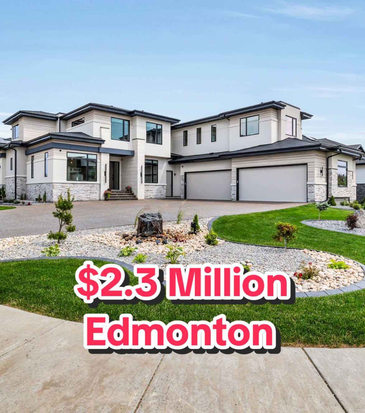 ✨ $2.29M Sherwood Park MEGA MANSION ✨ Over 7,500+ sq.ft. of pure LUXURY 🏰 8 Beds | 6.5 Baths | Quad Garage | Chef’s Kitchen x2 🍽️ 20-ft ceilings • Heated tile floors • Walk-in pantry • Wet bar & rec room 🍷🎯 Modern design meets timeless class in one of Alberta’s most exclusive communities 🏌️‍♂️🌳 📍Sherwood Golf & Country Club DM for a private tour before it’s gone 🔑 #SherwoodParkLuxury #MegaMansion #YEGRealEstate #TheBaggaTeam #RahulBaggaSells #RahulBagga #Edmonton #YEG #DreamHome #LuxuryListing #Investment #HomeGoals