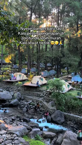 Pesen penginapan di jolototundo lewat lokasi tiktok ternyata jauh lebih murah 🥹🙏 CARANYA GAMPANG BANGET :  Klik lokasi  Pesan pilih tiket.com ( TODONOW )  Agoda ( AGDTTID ) Masukin kode promo itu ya, Tinggal pilih tanggal nya, Jangan lupa masukin kode promo tsb 🥰✨ 📍JOLOTUNDO GLAMPING & EDU PARK  Jl,Plakat, Bajulan, Kec. Loceret, Kabupaten Nganjuk, Jawa Timur  ⏰ open : 09.00 - 22.00 Kalian wajib cobain kesini sih hawanya enak nyaman banget ‼️ ##fyp##jolotundo##jolotundocampingedupark#jolotundonganjuk##jolotundoloceret##jolotundonganjukjatim##healingnganjuk##wisatanganjuk##wisatakediri##explorenganjuk##explorekedirin#nganjukviral##nganjukkeren##nganjukkotaangin##nganjuk##jawatimur