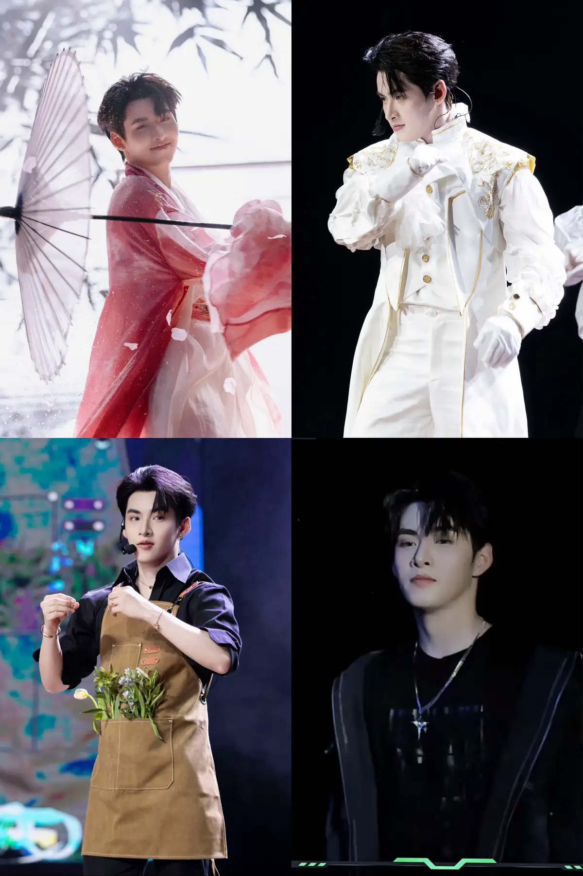 Fanmeeting quá tuyệt vời🖤 Hôm qua cảm tưởng được gặp tới 4 Hùng. Những bộ trang phục với các vibe hoàn toàn khác biệt🥺  #GeminiHungHuynh #Hunghuynh #Geminightfanmeeting2025 