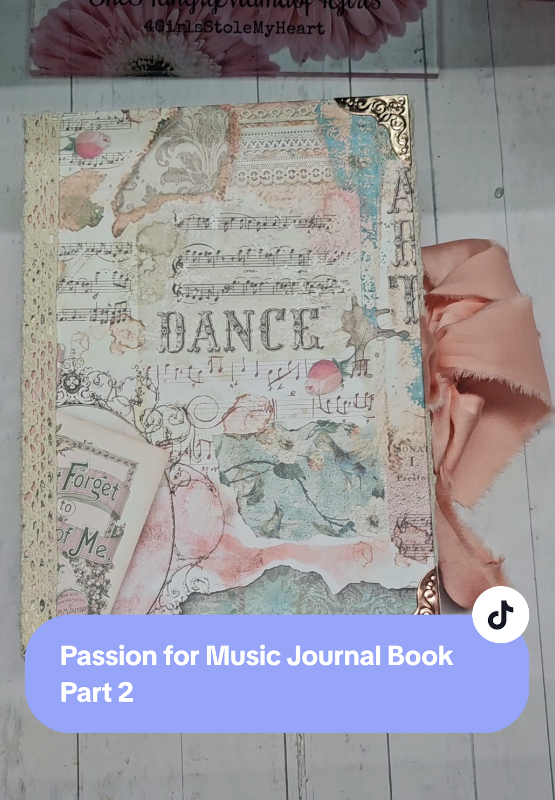 Passion for Music Journal Book Part 2:Signatures!🩷 #aesthetic #journal #Journalbooks #ballet #music 