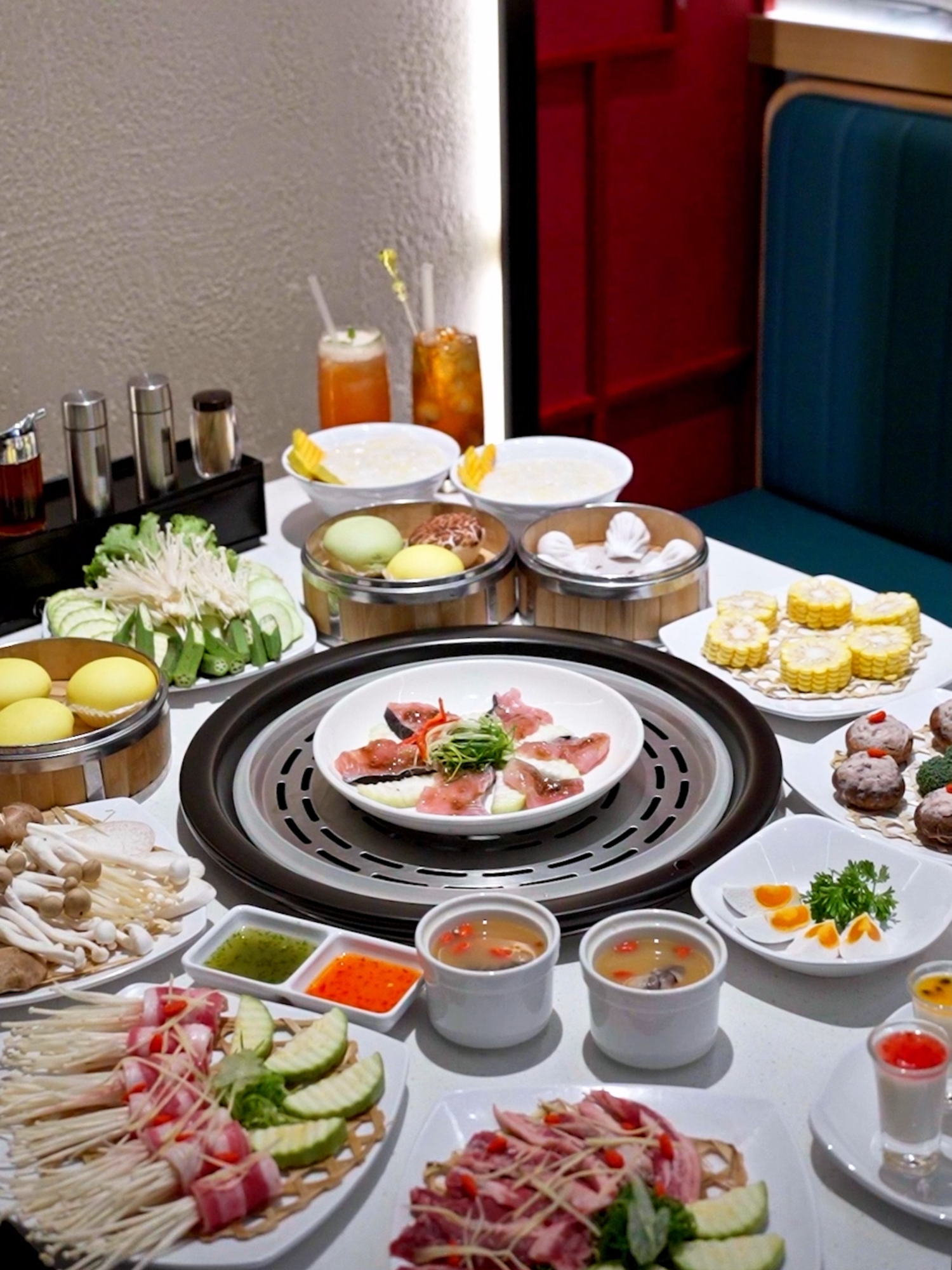 Một bữa ăn lành bắt đầu từ hơi nước #LongWang #lauhapthuynhiet #anlanhsongkhoe