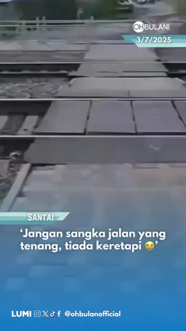 Penatlah camni, taknak kerja lah 🥲 #ohbulan #fyp #santai #lintas #jalan #keretapi #tenang #last #sekali #ada #surprise 