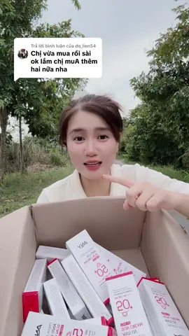 Trả lời @do_lien54 kem chống nắng của hàn quốc , không bết, không rít , không lộ Vân kem , nâng tông trắng Hồng , đổ mồ hôi không trôi , thay phấn trang điểm 